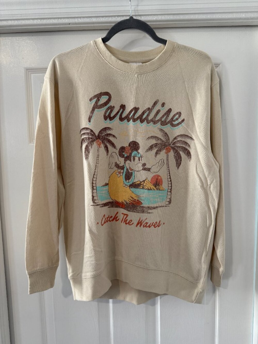 Disney Parks Minnie Mouse Paradise Sweatshirt - Picture 2 of 9